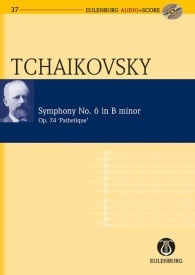 Tchaikovsky: Symphony No. 6 B minor Opus 74 CW 27 (Study Score + CD) published by Eulenburg